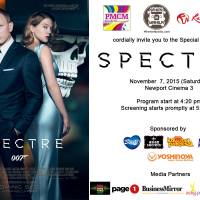 SPECTRE Blocked Screening at Resorts World Manila